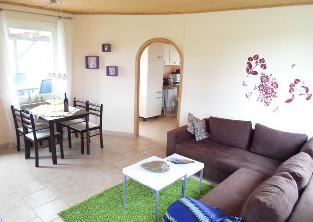 Wohnzimmer Ferienhaus Kunsche, Foto: Kunsche Wohnzimmer Ferienhaus Kunsche, Foto: Kunsche