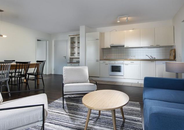 Ferienwohnung mit Wohnzimmer und Küche, Foto: Precise Hotel & Resorts, Lizenz: Precise Hotel & Resorts Ferienwohnung mit Wohnzimmer und Küche, Foto: Precise Hotel & Resorts, Lizenz: Precise Hotel & Resorts