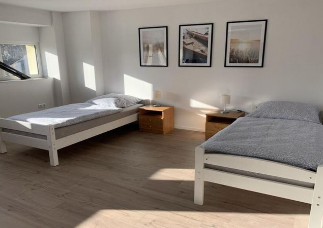 Gästezimmer Seenland - Schlafbereich Zimmer Baalensee, Foto: Pascal Hendewerk, Lizenz: Guido Schmidt