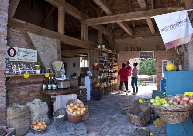 Hofladen in der Mühle Tornow, Foto: TMB-Fotoarchiv/ Yorck Maecke