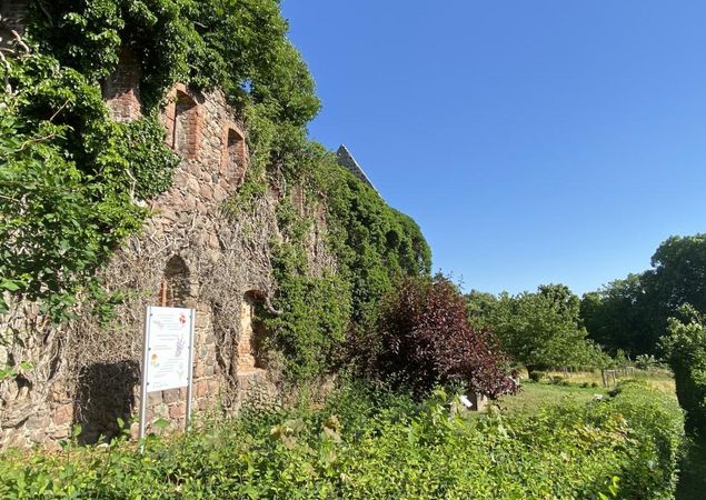 Klostergarten, Foto: Elisabeth Kluge, Lizenz: Tourist-Information Zehdenick