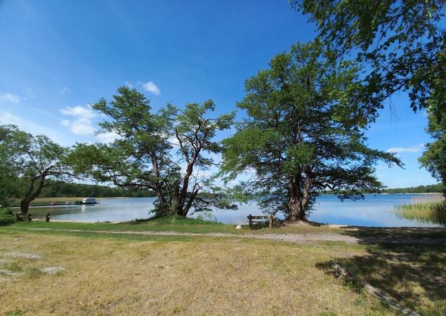 Badestelle am Stolpsee (Campingplatz), Foto: Rhea Knaak, Lizenz: REGiO-Nord Badestelle am Stolpsee (Campingplatz), Foto: Rhea Knaak, Lizenz: REGiO-Nord