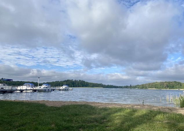 Badestelle am Haussee in Himmelpfort-Pian, Foto: Brit Eismann, Lizenz: REGiO-Nord