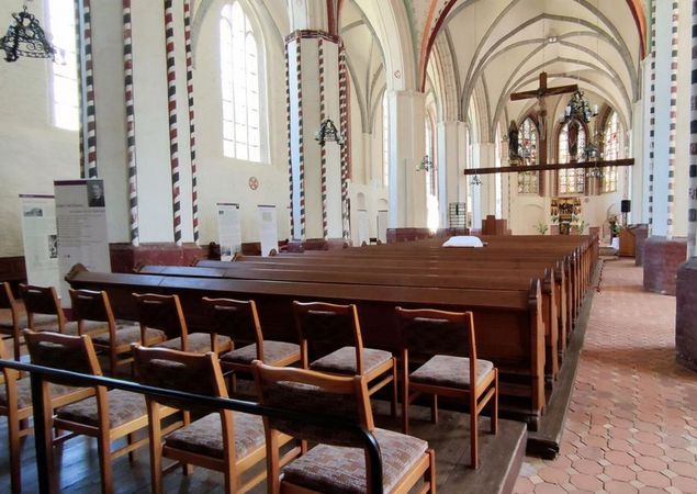 St. Marien-Kirche Gransee – Innen, Foto: Anke Treichel, Lizenz: REGiO-Nord mbH St. Marien-Kirche Gransee – Innen, Foto: Anke Treichel, Lizenz: REGiO-Nord mbH