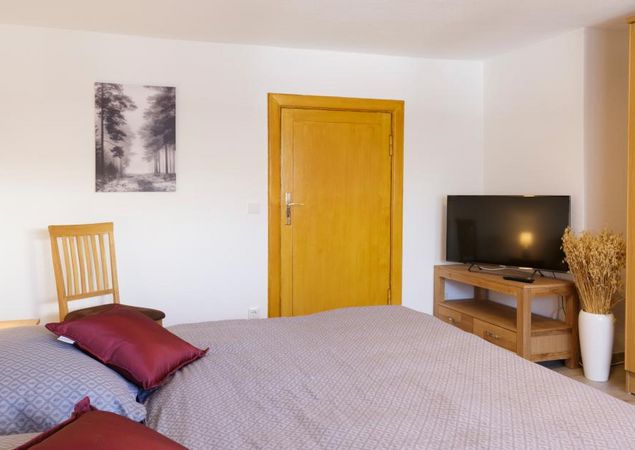 Schlafzimmer in der Ferienwohung Günther, Foto: Nicole Krüger, Lizenz: Kerstin Günther