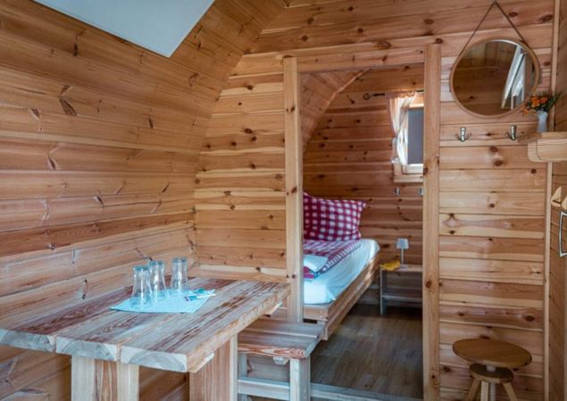 MiniHotel Innenaufnahme, Foto: Antje Schreckenbach MiniHotel Innenaufnahme, Foto: Antje Schreckenbach