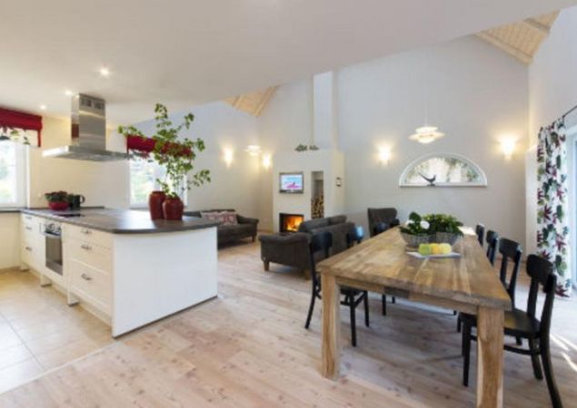Ferienhaus Uwe und Gerdi Clasen Wohnküche, Foto: Clasen