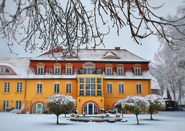 Havelschloss im Schnee, Foto: Manuel Lipke, Lizenz: Havelschloss Zehdenick Havelschloss im Schnee, Foto: Manuel Lipke, Lizenz: Havelschloss Zehdenick