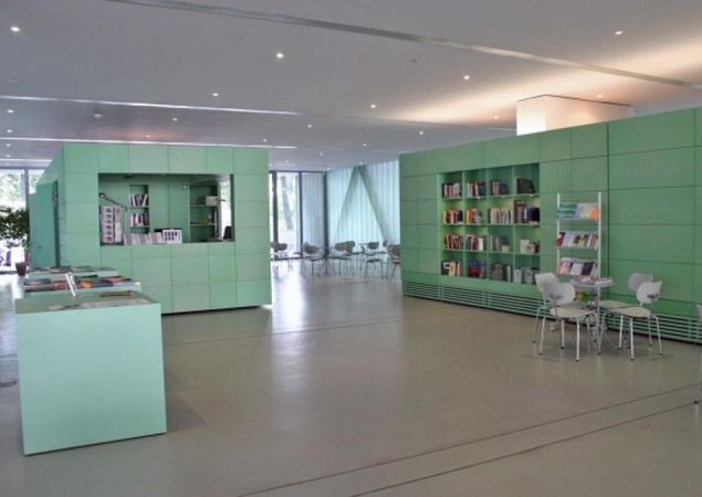 Besucherzentrum innen, Foto: Britta Pawelke, 2009