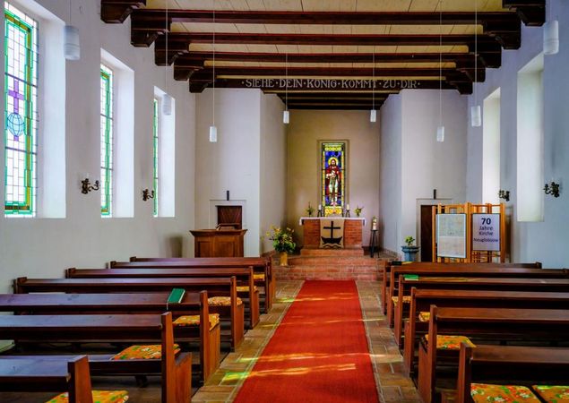 Kirche - Innen, Foto: A. Wirsig, Lizenz: Regio-Nord