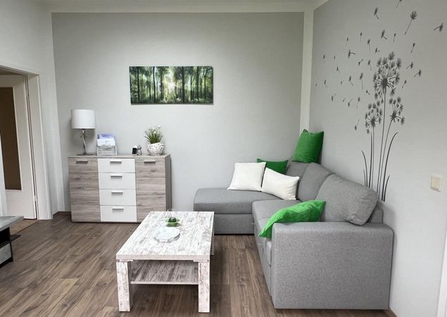 Ferienhaus Im Grünen - Wohnzimmer, Foto: Diana Harm, Lizenz: Diana Harm Ferienhaus Im Grünen - Wohnzimmer, Foto: Diana Harm, Lizenz: Diana Harm