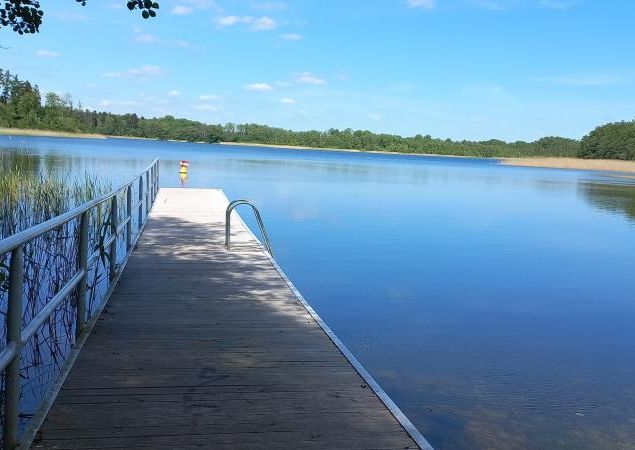 Badestelle am Moderfitzsee in Himmelpfort, Foto: Rhea Knaak, Lizenz: REGiO-Nord