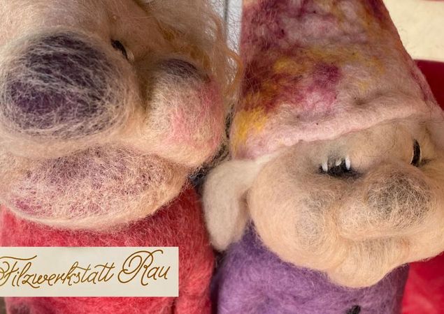 Filzmaskottchen, Foto: Frau Rau, Lizenz: Frau Rau Filzmaskottchen, Foto: Frau Rau, Lizenz: Frau Rau