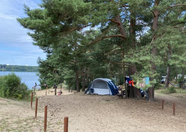 Camping am Wurlsee, Foto: Alena Lampe, Lizenz: TMU GmbH