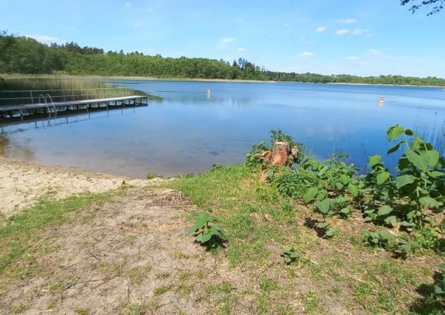 Badestelle am Moderfitzsee in Himmelpfort, Foto: Rhea Knaak, Lizenz: REGiO-Nord