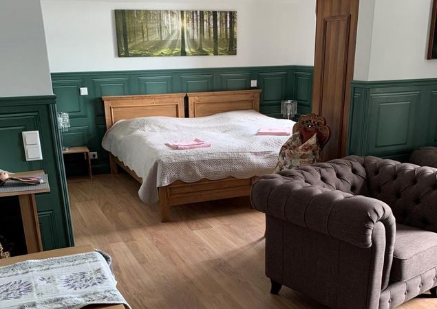 Urlaubsdomizil im Ferienhof Altglobsow, Foto: Schüler, Lizenz: Schüler Urlaubsdomizil im Ferienhof Altglobsow, Foto: Schüler, Lizenz: Schüler