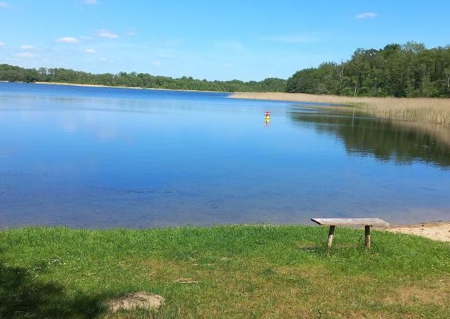 Badestelle am Moderfitzsee in Himmelpfort, Foto: Rhea Knaak, Lizenz: REGiO-Nord