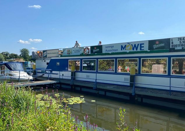 Fahrgastschiff Möwe Lychen, Foto: Alena Lampe Fahrgastschiff Möwe Lychen, Foto: Alena Lampe