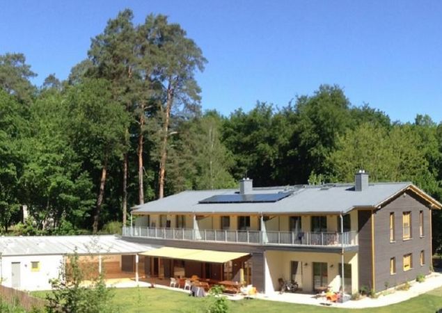 Yogahaus am Stechlinsee - Außenansicht, Foto: Angela Holtschmidt, Lizenz: Angela Holtschmidt