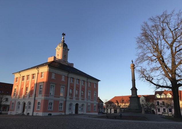 Historisches Rathaus Templin, Foto: Anet Hoppe Historisches Rathaus Templin, Foto: Anet Hoppe