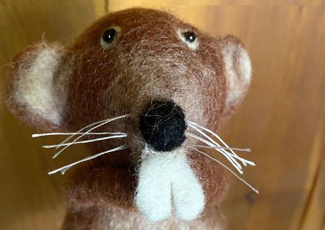 Filzbiber, Foto: Frau Rau, Lizenz: Frau Rau Filzbiber, Foto: Frau Rau, Lizenz: Frau Rau