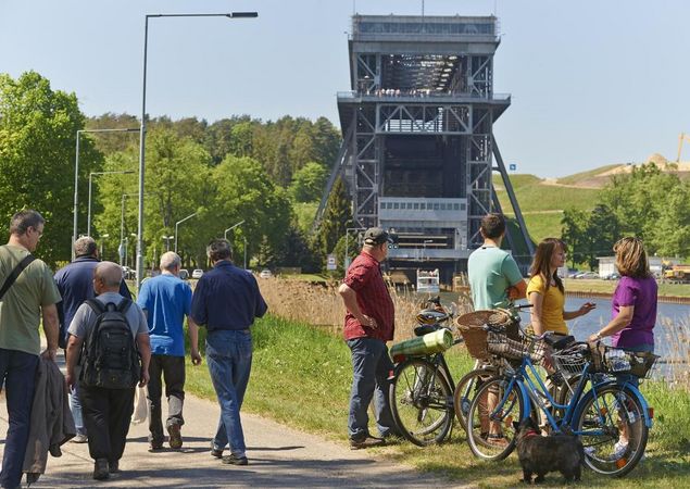 Unterwegs auf dem Treidelweg, Foto: WITO Barnim, Jürgen Rocholl , Foto: Jürgen Rocholl