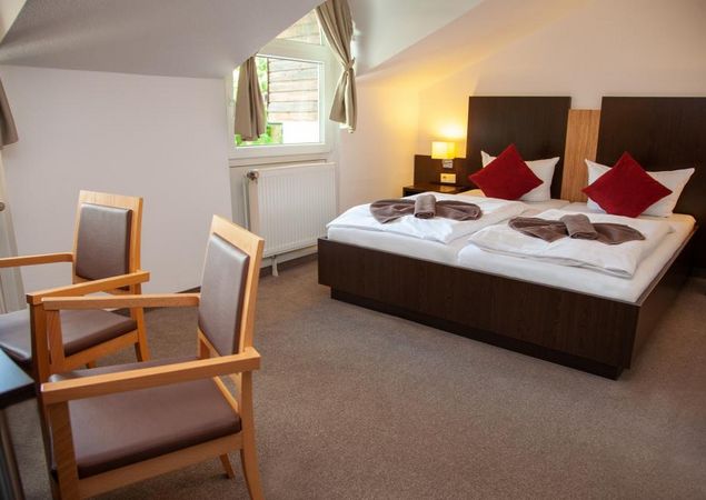 Doppelzimmer Hotel Zum Löwen, Foto: René Töllner Doppelzimmer Hotel Zum Löwen, Foto: René Töllner