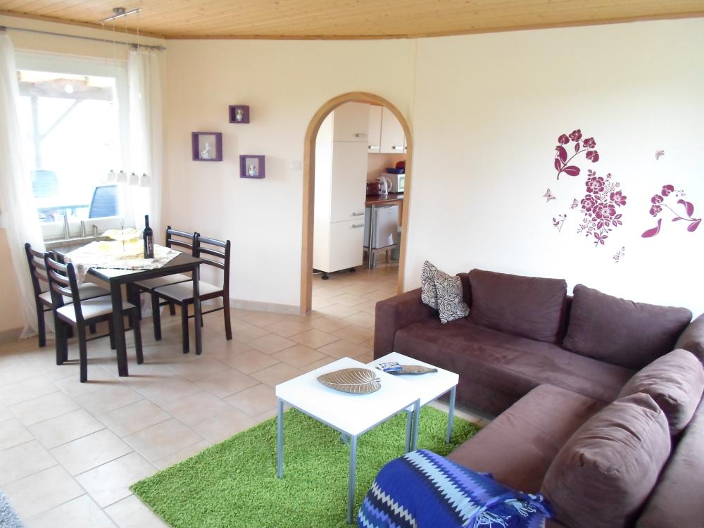 Wohnzimmer Ferienhaus Kunsche, Foto: Kunsche Wohnzimmer Ferienhaus Kunsche, Foto: Kunsche