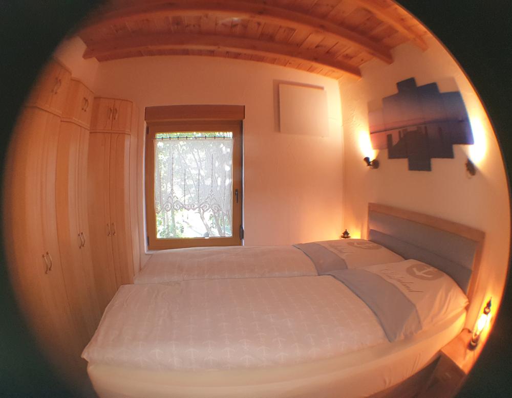 Bungalow "Gänsehavel" Schlafzimmer, Foto: Jürgen Pfeiffer Bungalow "Gänsehavel" Schlafzimmer, Foto: Jürgen Pfeiffer