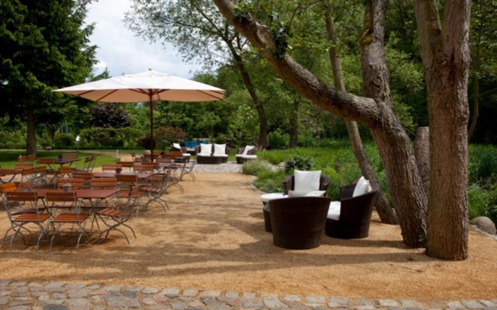 Sommergarten der Mühle Tornow, Foto: Mühle Tornow GbR Sommergarten der Mühle Tornow, Foto: Mühle Tornow GbR
