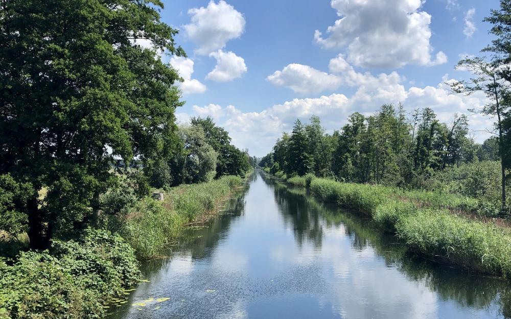 Kanal im Rhinluch, Foto: Itta Olaj, Lizenz: TV Ruppiner Seenland Kanal im Rhinluch, Foto: Itta Olaj, Lizenz: TV Ruppiner Seenland