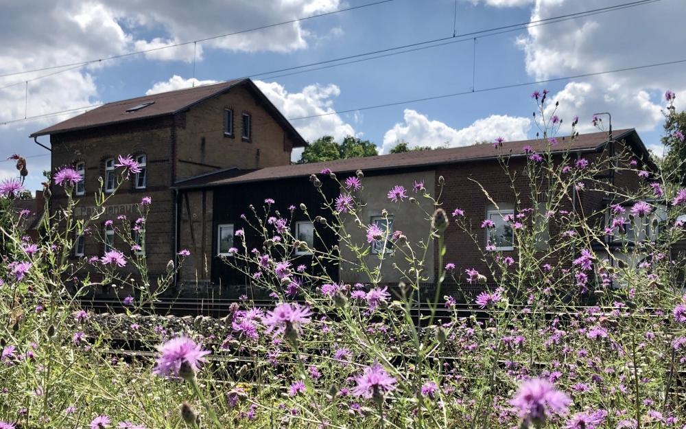 Bahnhof Paulinenaue, Foto: Itta Olaj, Lizenz: TV Ruppiner Seenland Bahnhof Paulinenaue, Foto: Itta Olaj, Lizenz: TV Ruppiner Seenland