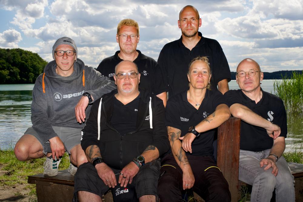 "Für Sie da", Foto: Tauchbasis Stechlin, Lizenz: Tauchbasis Stechlin "Für Sie da", Foto: Tauchbasis Stechlin, Lizenz: Tauchbasis Stechlin