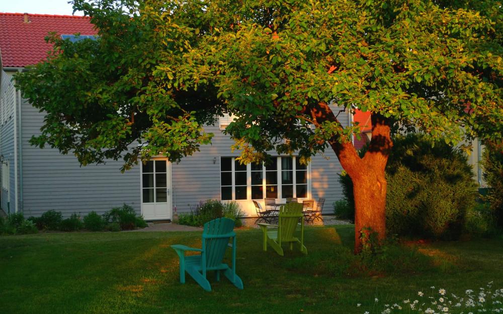 Das Ferienhaus am Abend, Foto: F. Rumpe, Lizenz: F. Rumpe Das Ferienhaus am Abend, Foto: F. Rumpe, Lizenz: F. Rumpe