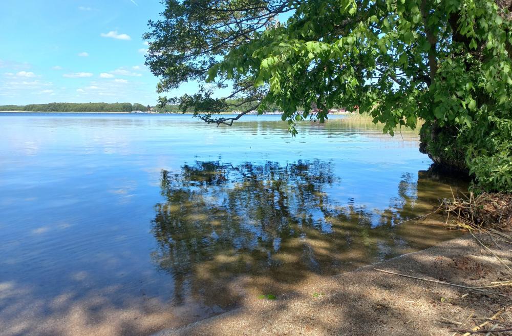 Badestelle am Stolpsee (Campingplatz), Foto: Rhea Knaak, Lizenz: REGiO-Nord Badestelle am Stolpsee (Campingplatz), Foto: Rhea Knaak, Lizenz: REGiO-Nord