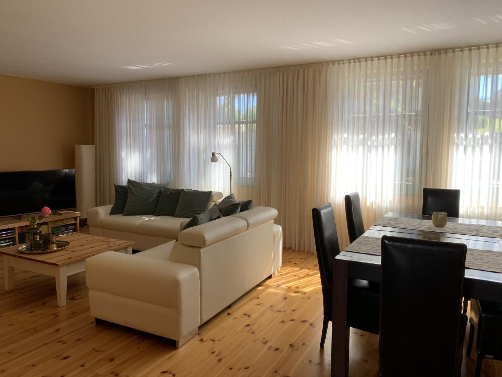 Ferienhaus am Baalensee - Wohnzimmer mit Essbereich, Foto: Petra Walter, Lizenz: Petra Walter Ferienhaus am Baalensee - Wohnzimmer mit Essbereich, Foto: Petra Walter, Lizenz: Petra Walter