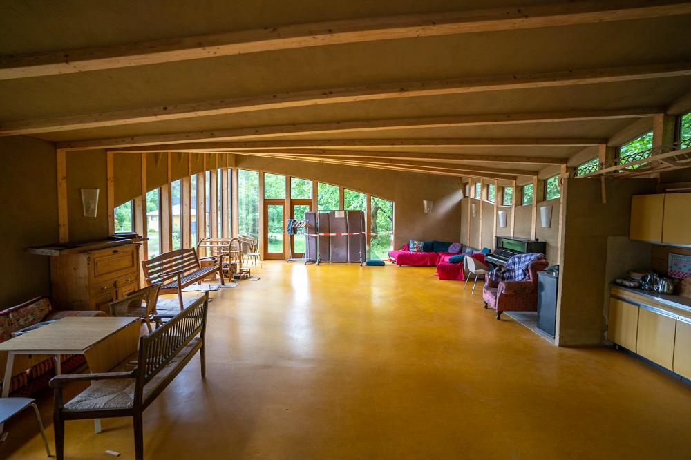 Gruppenraum Naturcamping am Ellbogensee, Foto: Marius Werner, Lizenz: Marius Werner Gruppenraum Naturcamping am Ellbogensee, Foto: Marius Werner, Lizenz: Marius Werner