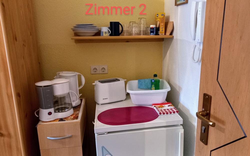 Küchenecke im Zimmer 2, Foto: Ines Schomburg, Lizenz: Ines Schomburg Küchenecke im Zimmer 2, Foto: Ines Schomburg, Lizenz: Ines Schomburg