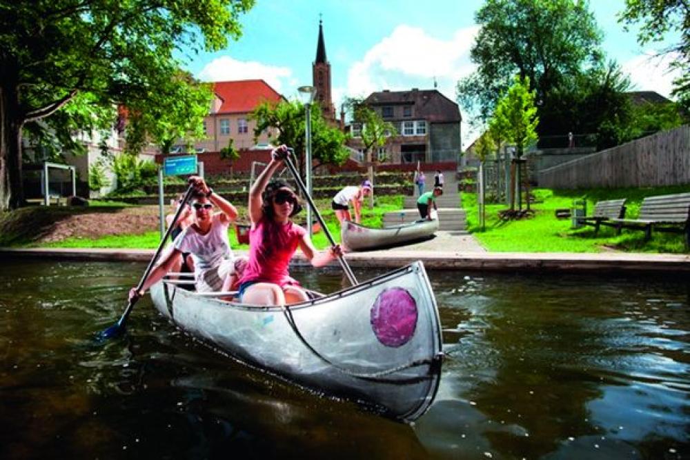 Wasserwanderrastplatz in Fürstenberg/Havel Wasserwanderrastplatz in Fürstenberg/Havel