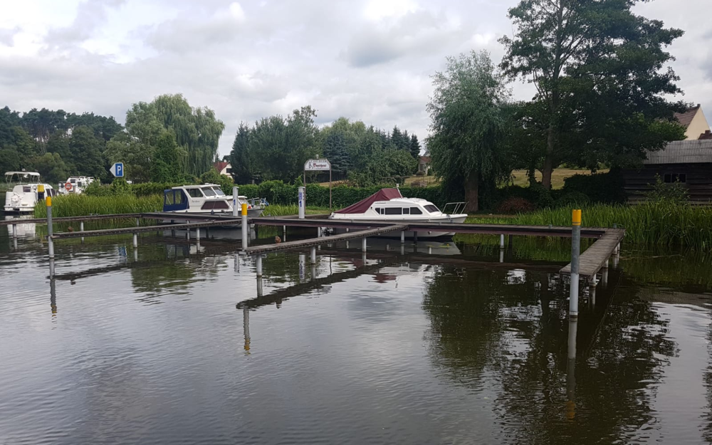 Steganlage Bootshaus Bandelow